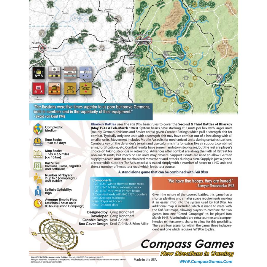 和訳有* Compass: Kharkov Battles : クロノノーツゲーム 和訳有* Compass: Kharkov Battles : クロノノーツゲーム