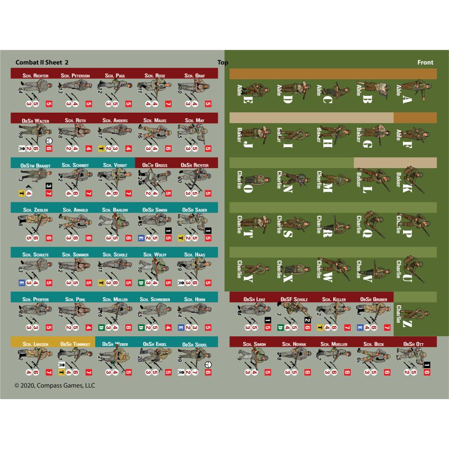 Compass Combat! 2 From DDay to VE Day Campaign Expansion 361141b