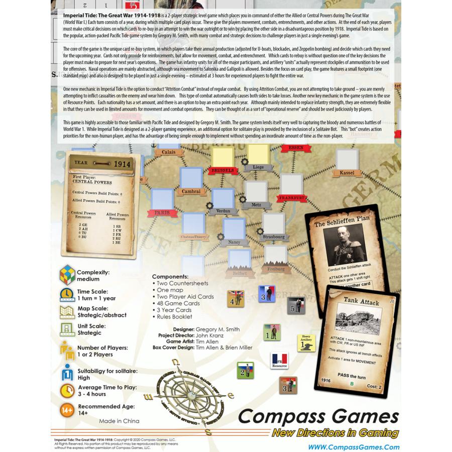 ＊和訳有＊ Compass Imperial Tide The Great War 19141918 361143クロノノーツ