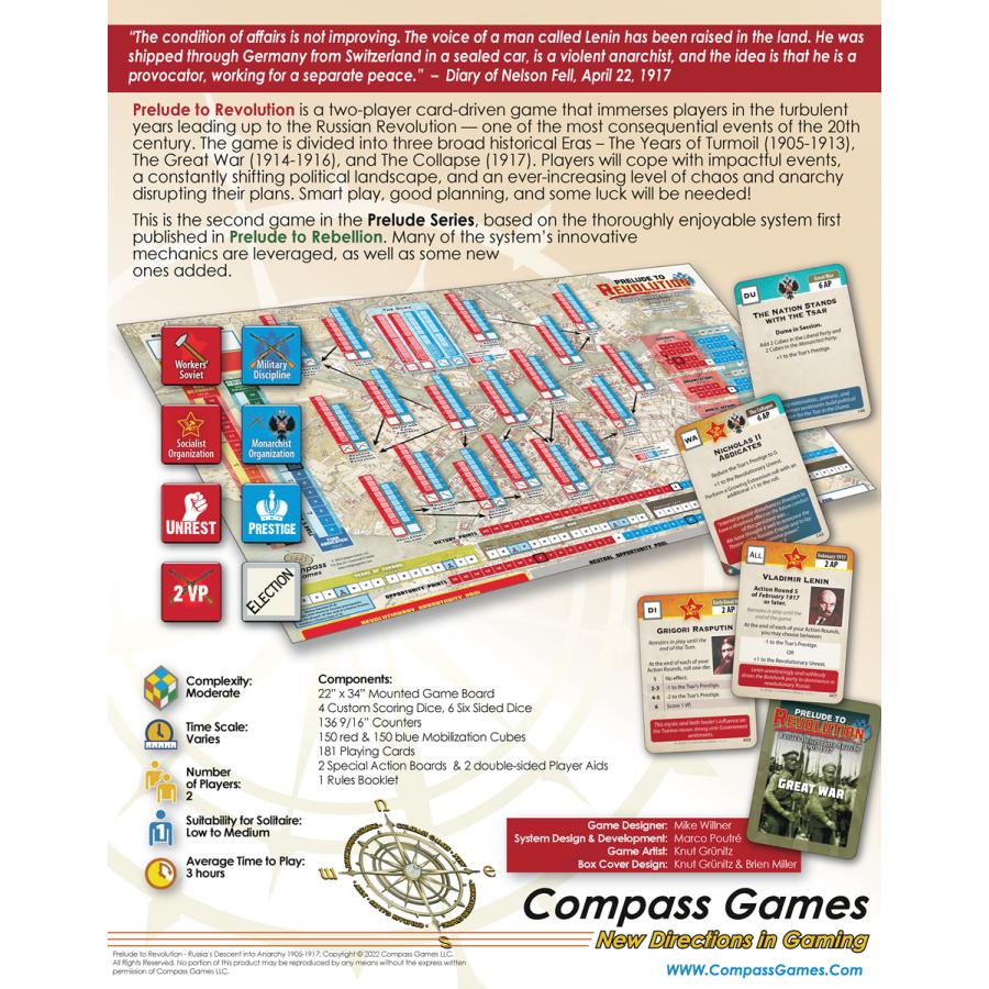 Compass: Prelude to Revolution: Russia’s Descent into Anarchy, 1905 ...