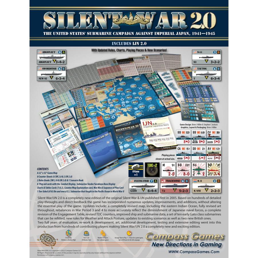 Compass: Silent War and IJN, Deluxe 2nd Edition : クロノ Compass: Silent War and IJN, Deluxe 2nd Edition : クロノ