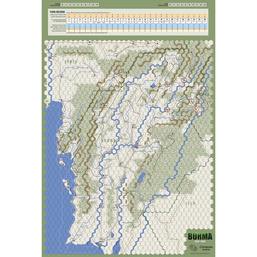 ＊和訳有＊ Compass: Burma, 1942-45 : クロノノーツゲーム - 通販 - Yahoo!ショッピング