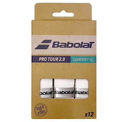 バボラ プロツアー2.0 オーバーグリップ ホワイト 12個パック | Babolat