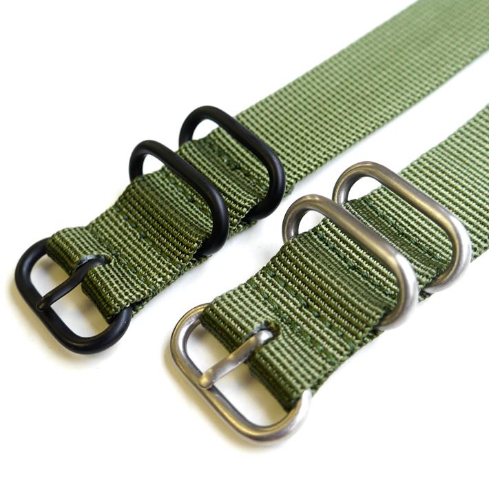 時計ベルト 腕時計バンド HDT DESIGN ZULU 4RING バリスティック NATO