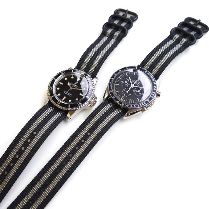 時計ベルト 腕時計バンド HDT DESIGN ZULU 2RING アスファルト 時計ベルト 腕時計バンド HDT DESIGN ZULU 2RING アスファルト