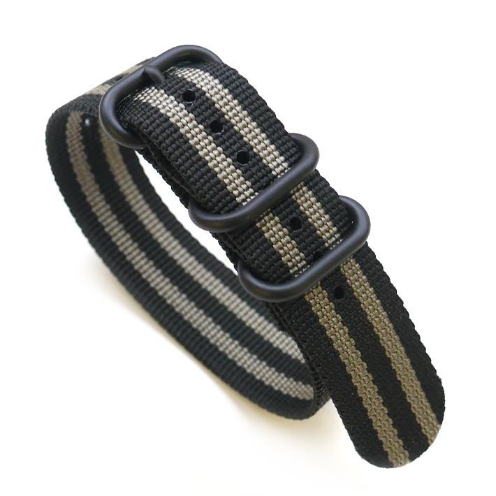 時計ベルト 腕時計バンド HDT DESIGN ZULU 2RING アスファルトJBNATO