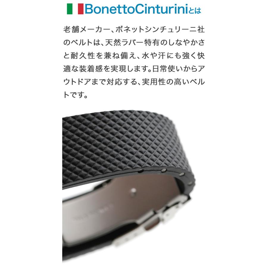 時計ベルト 腕時計バンド BC ボネット・シンチュリーニ ラバー リバーシブル 18mm20mm22mm24mm【交換工具・ばね棒つき】の画像