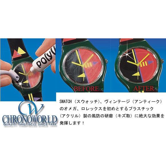 腕時計 用品 工具 Polywatch ポリウォッチ プラスチック時計 風防専用