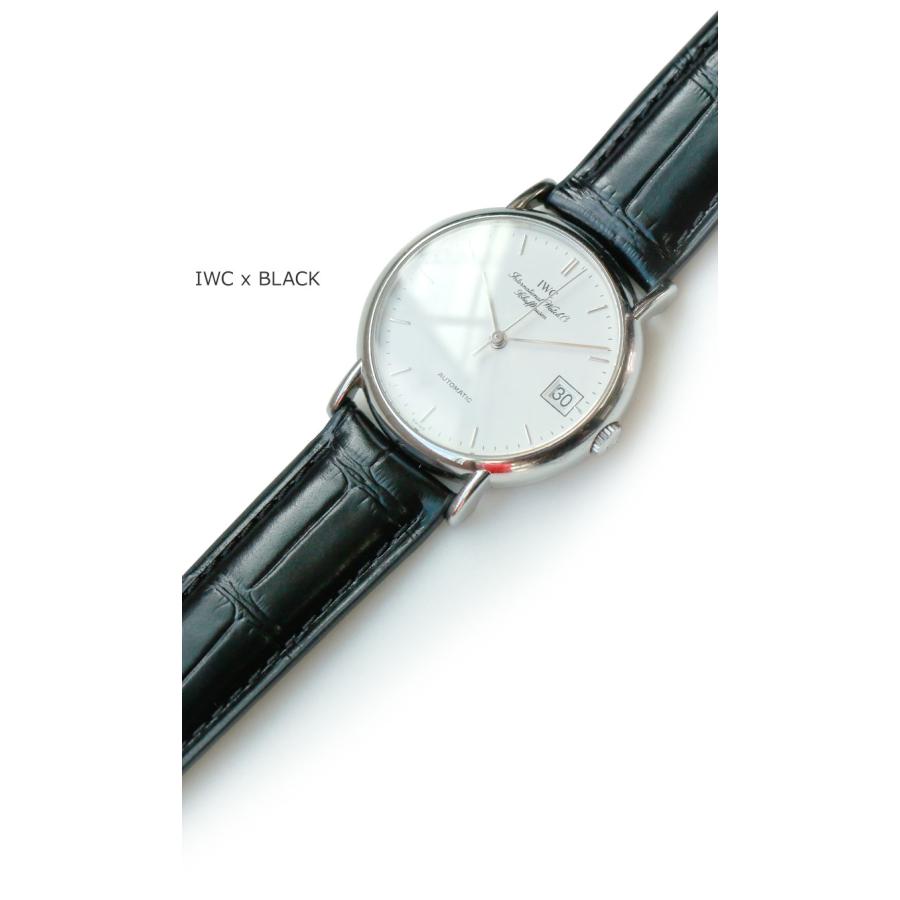 腕時計ベルト Classic Kroco Chrono クラシック クロコ クロノ 腕時計ベルト Classic Kroco Chrono クラシック クロコ クロノ