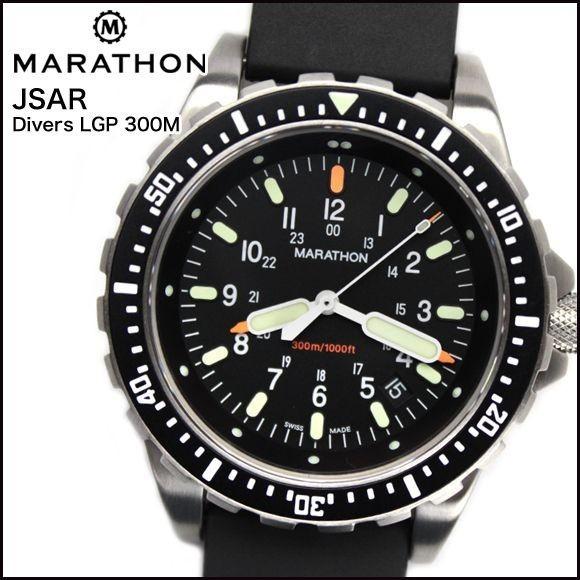 時計 腕時計 MARATHON JSAR Divers LGP300M マラソン ジェーサー クォーツ  WW194018｜chronoworldjapan