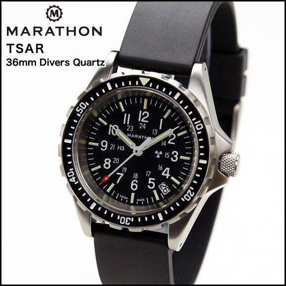 腕時計 MARATHON TSAR36mm Divers Quartz 300M マラソン 腕時計 MARATHON TSAR36mm Divers Quartz 300M マラソン