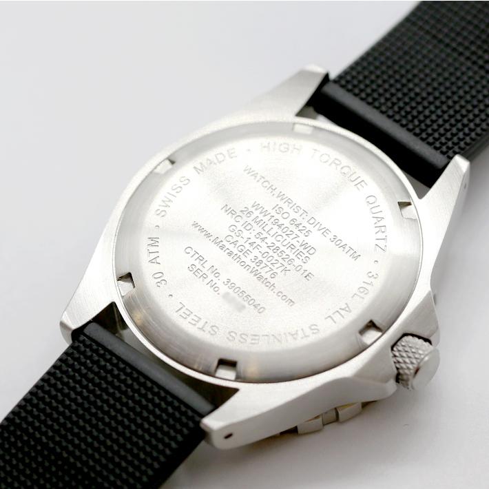 時計 腕時計 MARATHON TSAR 36mm Quartz Divers Arctic Edition 300M 【ホワイトダイアル】 マラソン クォーツ  WW194027-WD｜chronoworldjapan｜04