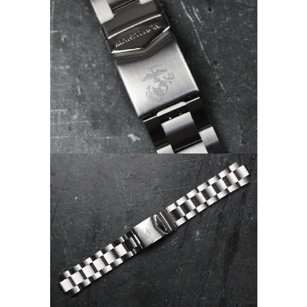 時計ベルト バンド MARATHON Divers Bracelet U.S.MarineCorps