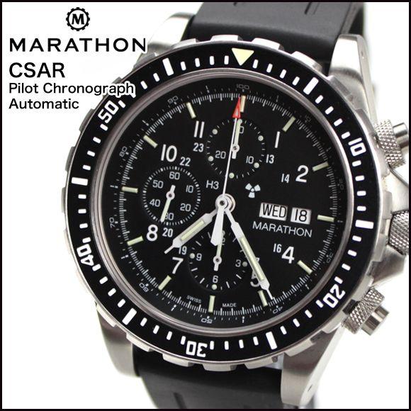 時計 腕時計 MARATHON CSAR ChronographAutomatic 300m マラソン シーサー クロノグラフ WW194014｜chronoworldjapan