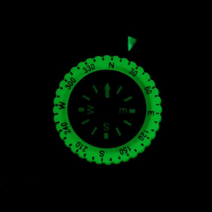 アメリカ軍 ミリタリー品 MARATHON Clip-On Wrist Compass with Glowin