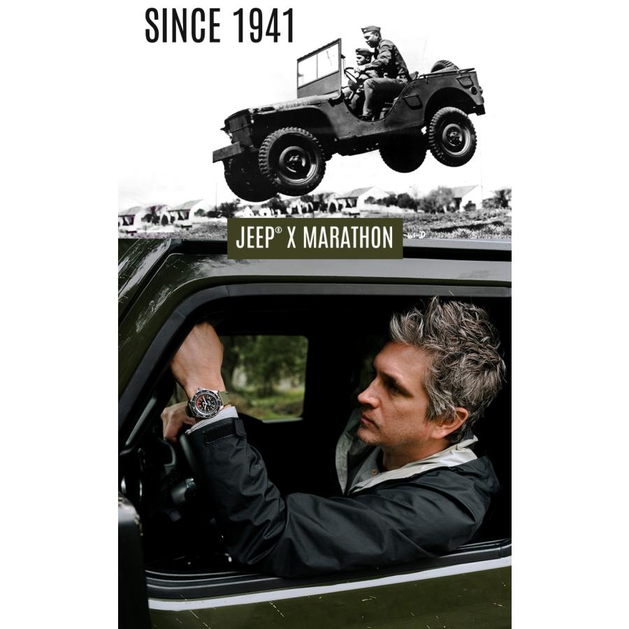 腕時計 JEEPコラボ MARATHON RUBICON GSAR 自動巻 WW194006SS-4101