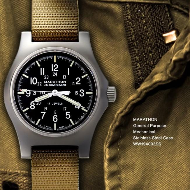 腕時計 MARATHON General Purpose Mechanical Stainless Steel 腕時計 MARATHON General Purpose Mechanical Stainless Steel