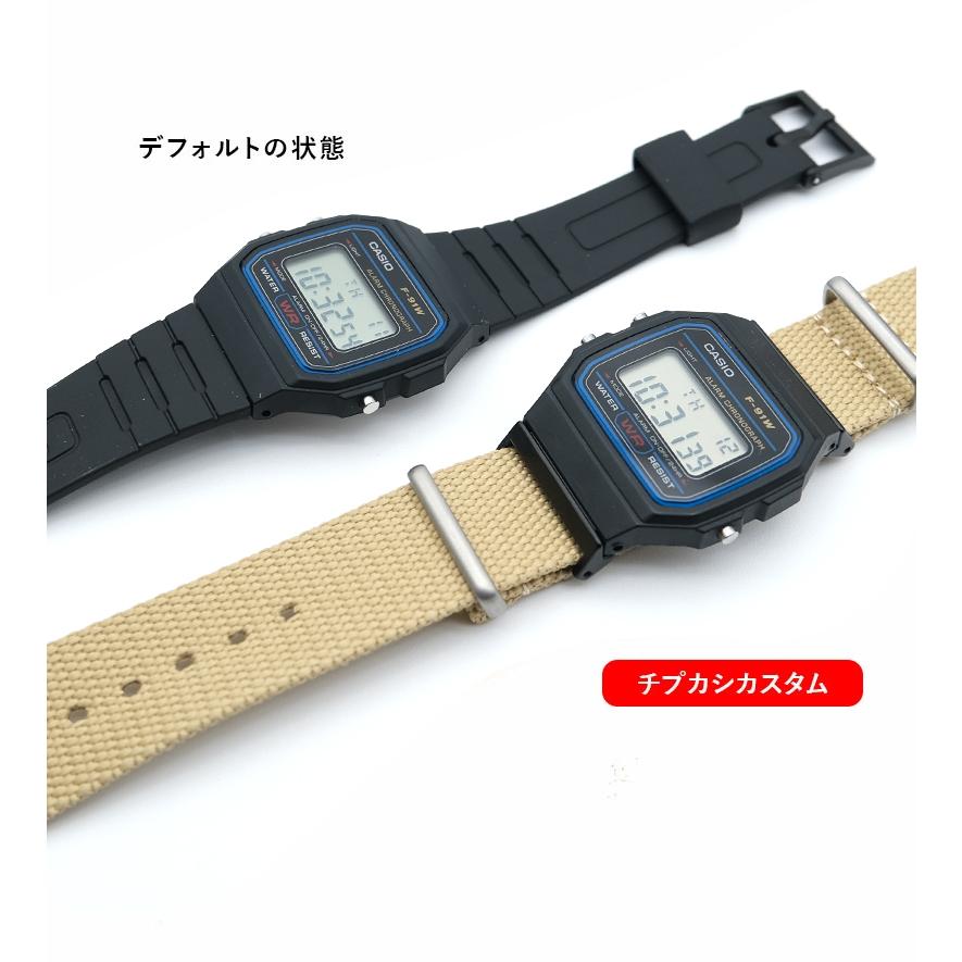 スタンダード（CASIO） 時計屋さんがカスタムしたCASIO F91 アダプター