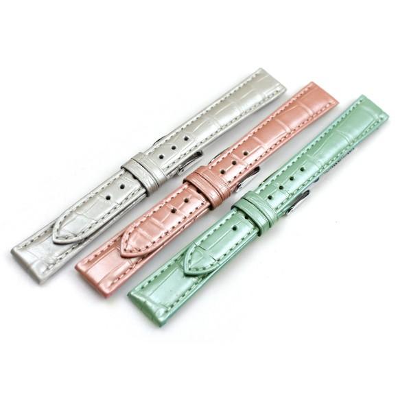 時計ベルト バンド 腕時計バンド Rocotte・ロコッテ Dress ドレス レザー 革 12mm14mm【交換工具・ばね棒つき】の画像