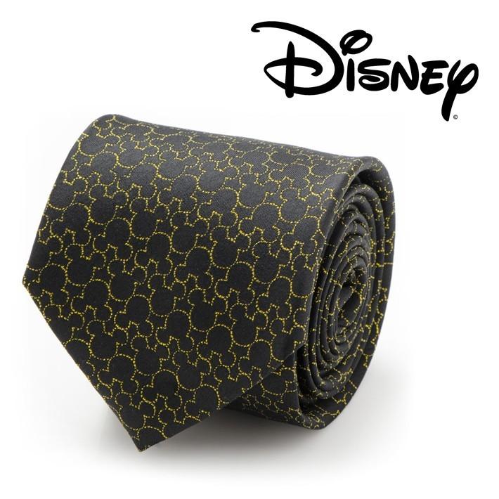 ✨新品ミッキーマウス、絹、ネクタイ ネクタイ シルク Mickey's 90th Anniversary ディズニー ミッキー