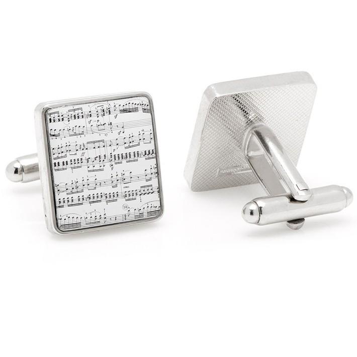 カフス カフスボタン Classical Sheet Music Cufflinks 楽譜 譜面 CC