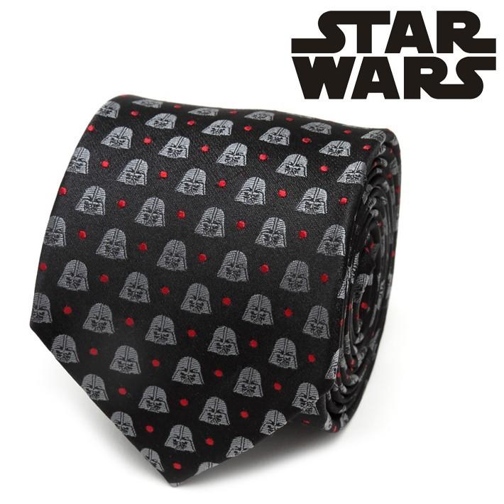 ネクタイ シルク Darth Vader Black Dot Men's Tie スターウォーズ