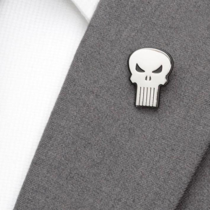ラペル ラペルピン スーツ 襟 The Punisher Silver Lapel Pin ザ