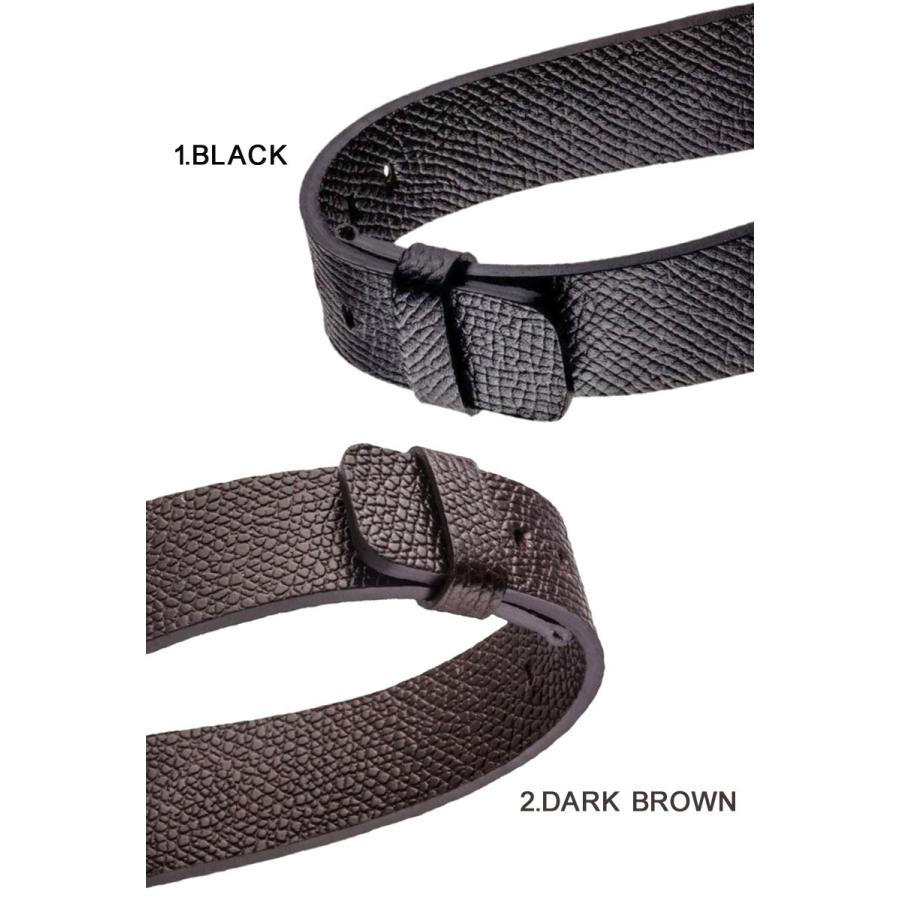 アップルウォッチ バンド レザーベルト フランス製 ABP Apple Watch leather belt Series 3/4/5/6/7/SE対応 38mm 40mm 42mm 44mm｜chronoworldjapan｜03