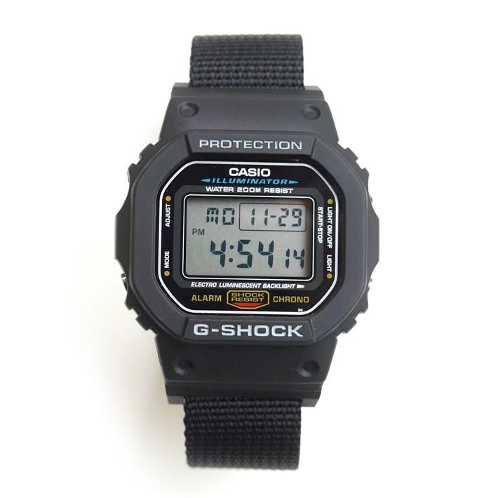 時計 腕時計 G-SHOCKDW-5600Eメタルアダプター＆バリスティックNATO 