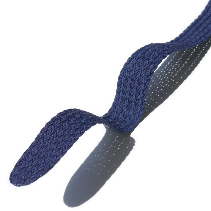 時計ベルト バンド 【W編み】 Eulit Palma ユーリット パルマ パーロン ストラップ 【NATO】【交換工具・ばね棒つき】の画像