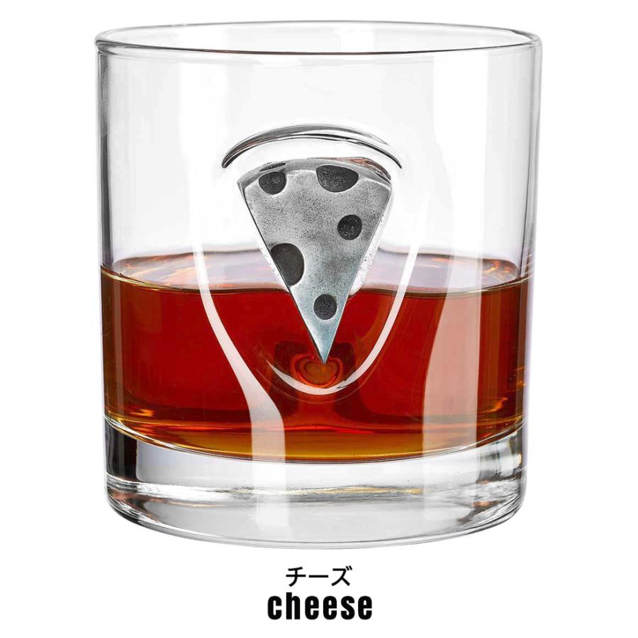 BENSHOT ベンショット ウイスキー グラス バラエティー series チーズ cheese D20 20面ダイス サイコロ MADE IN USA アメリカ製 WHISKY GLASS｜chronoworldjapan｜02
