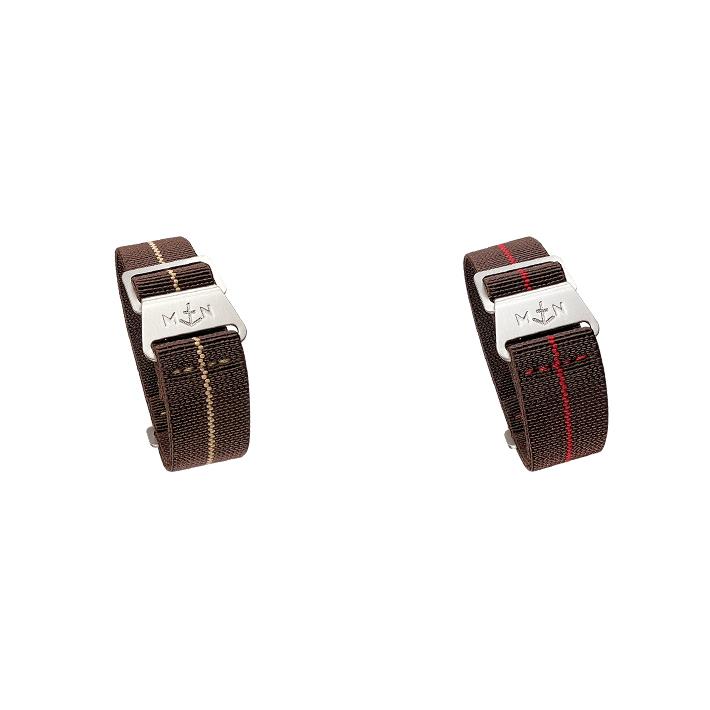 時計ベルト バンド 腕時計バンド MN STRAP MARINE NATIONAL Erika's Originals MNストラップ 20mm22mm【交換工具・ばね棒つき】の画像