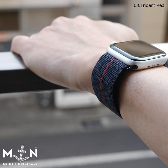 Apple Watch ベルト MN STRAP MARINE NATIONAL Erika 