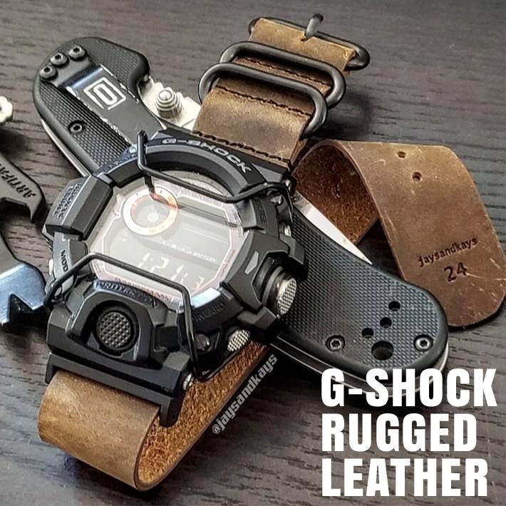 G-SHOCK Gショック ラギッド レザーベルト 【引き通し G-SHOCK Gショック ラギッド レザーベルト 【引き通し