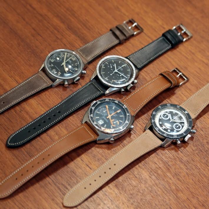 時計 ベルト バンド 腕時計バンド Accurate Form アキュレイトフォルム Horween leather belt ホーウィン レザーベルト｜chronoworldjapan｜09