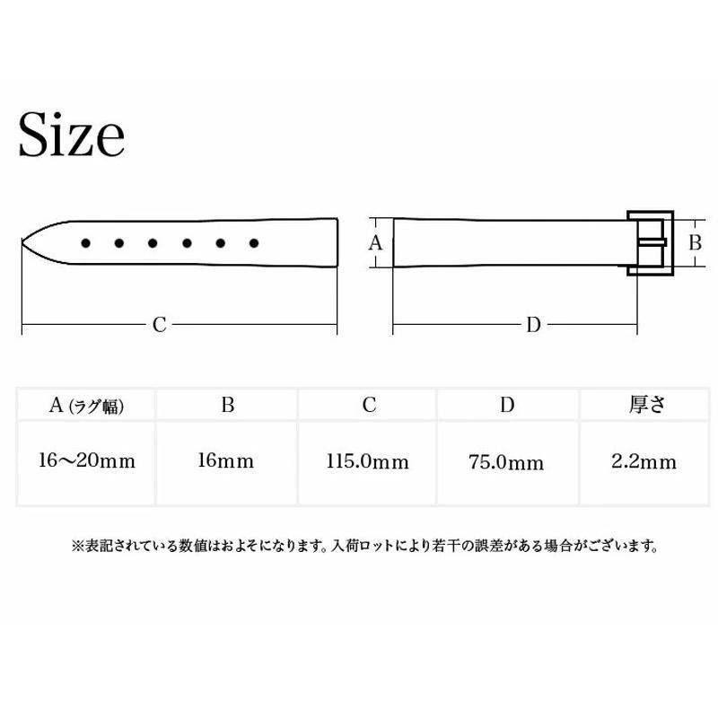 時計ベルト バンド 腕時計バンド Accurate Form アキュレイトフォルム