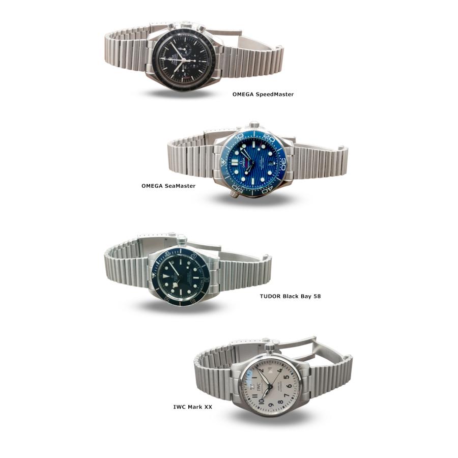 【交換工具つき】腕時計 ベルト バンド ウォッチ オメガ Forstner BARREL バレル OMEGA TUDOR  IWCの画像