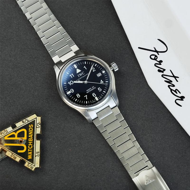 時計ベルト バンド ZENITH IWC Forstner Flatlink フォースナー