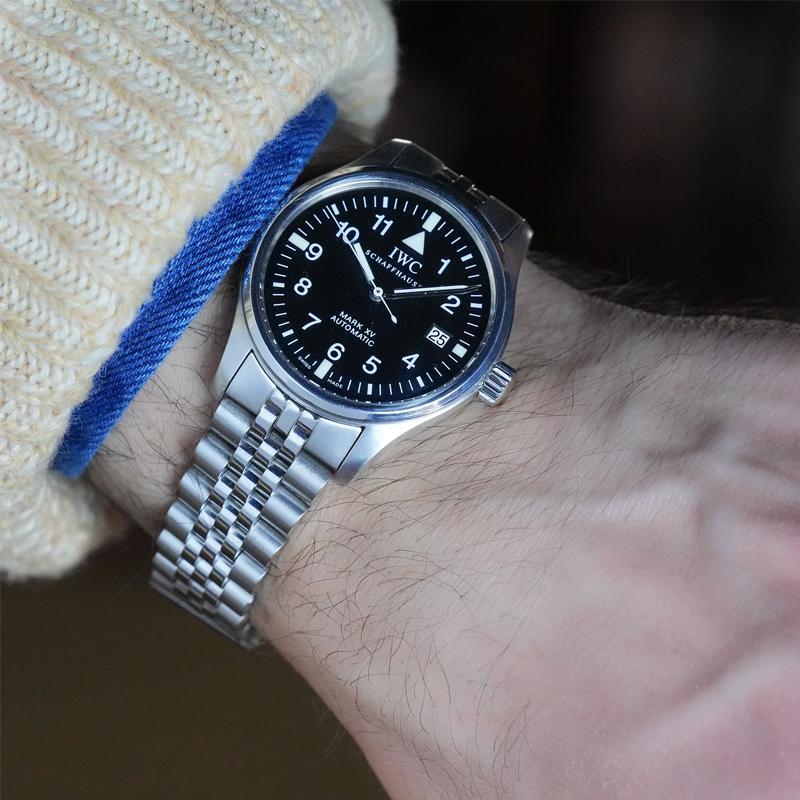 時計ベルト バンド Forstner Model J for ZENITH IWC ゼニス : クロノ