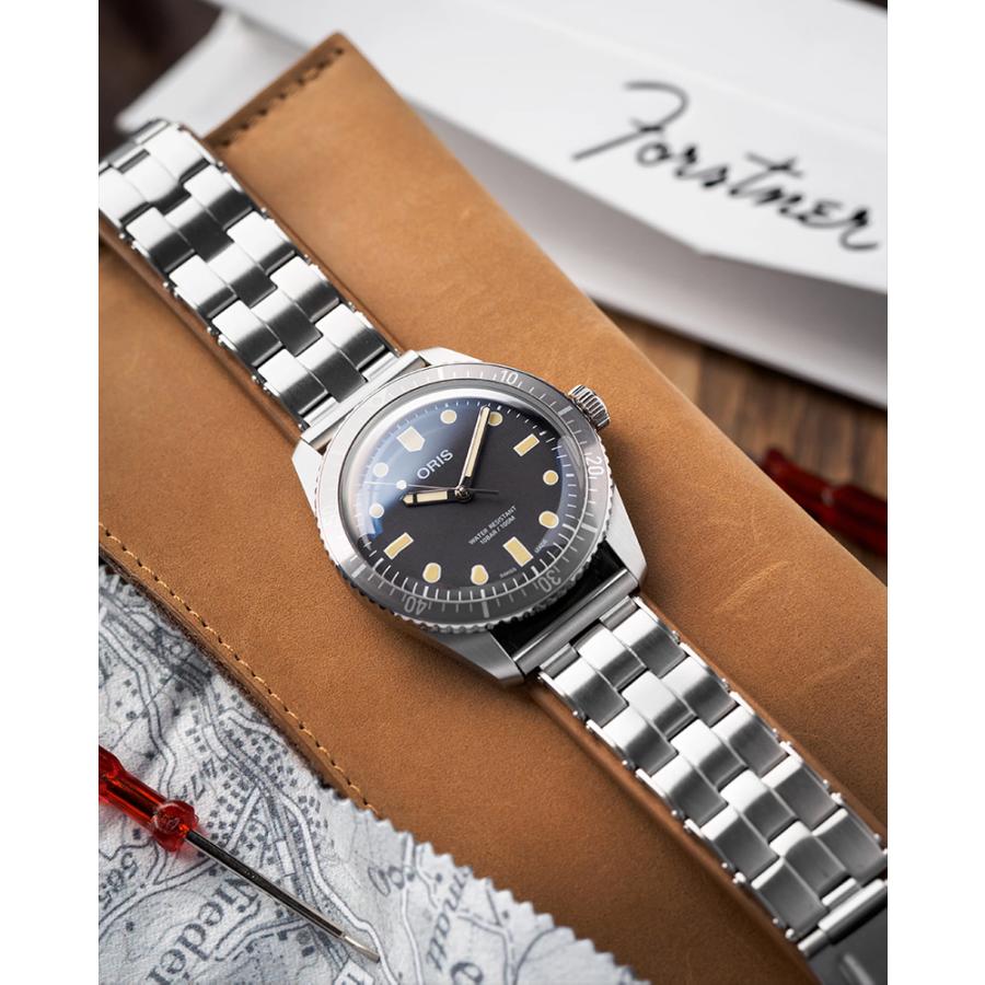 時計ベルト バンド メッシュ ブレスレット Forstner Stretch Link