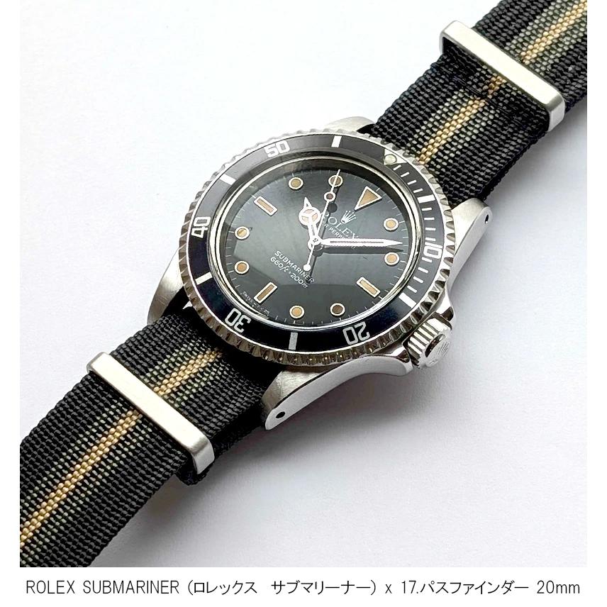 時計ベルト バンド 腕時計バンド NATO TYPE RR ダブルアール