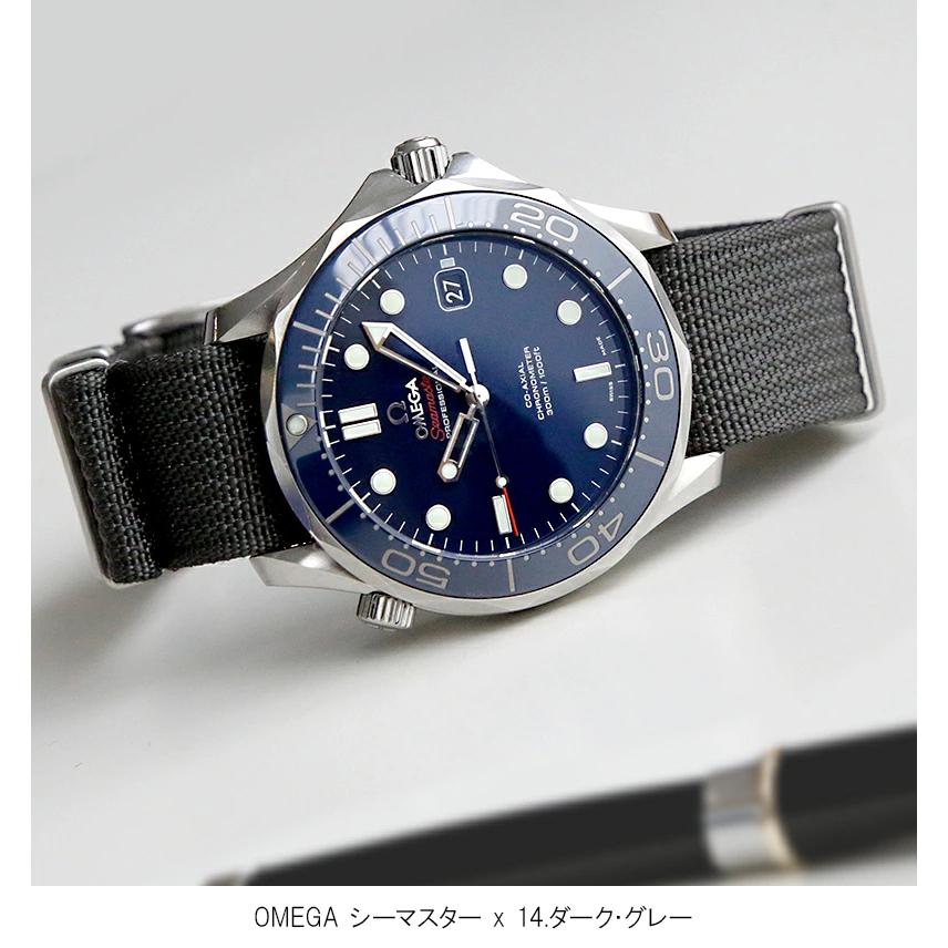 3人に2人がリピートするレトロな時計ベルト／腕時計バンド NATO TYPE