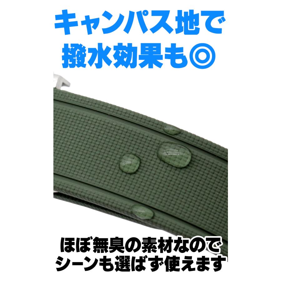 時計ベルト バンド HYDRO LOOP ハイドロループ 防水/耐熱/耐油/耐紫外線　20mm 21mm 22mmの画像