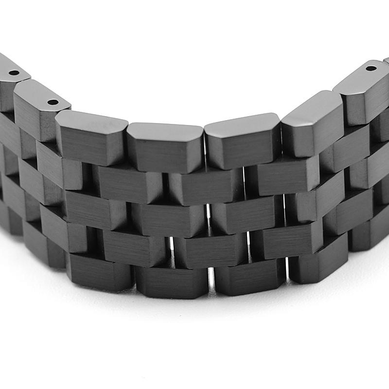 腕時計ベルト CHRONOWORLD クロノワールド 5連 ブレスレット 5rowHeavyDutyBracelet 20mm 22mm 24mm【交換工具・ばね棒つき】の画像