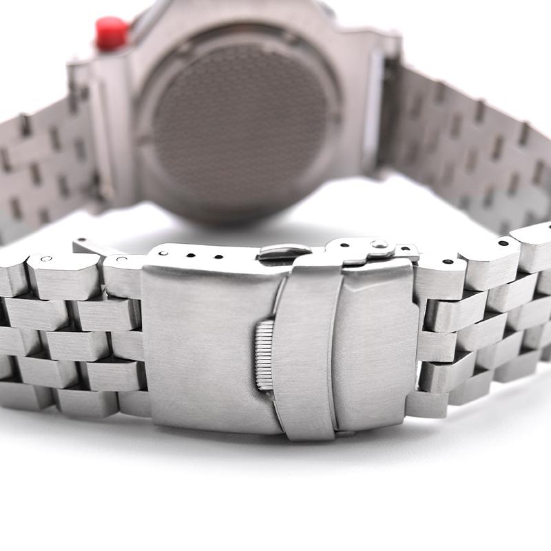 腕時計ベルト CHRONOWORLD クロノワールド 5連 ブレスレット 5rowHeavyDutyBracelet 20mm 22mm 24mm【交換工具・ばね棒つき】の画像