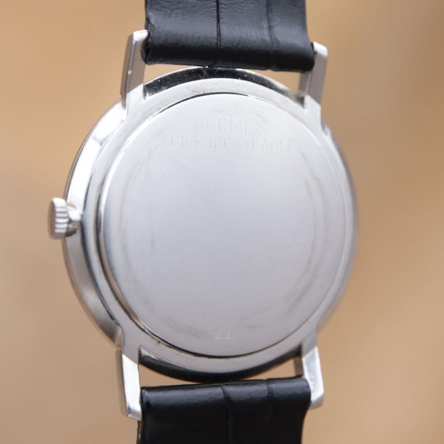 エルメス 馬車 ホース ローマン ラウンド - HERMES Vintage メンズ 手巻き 38mm 点検済 【6ヶ月保証】 CH122 | HERMES | 02