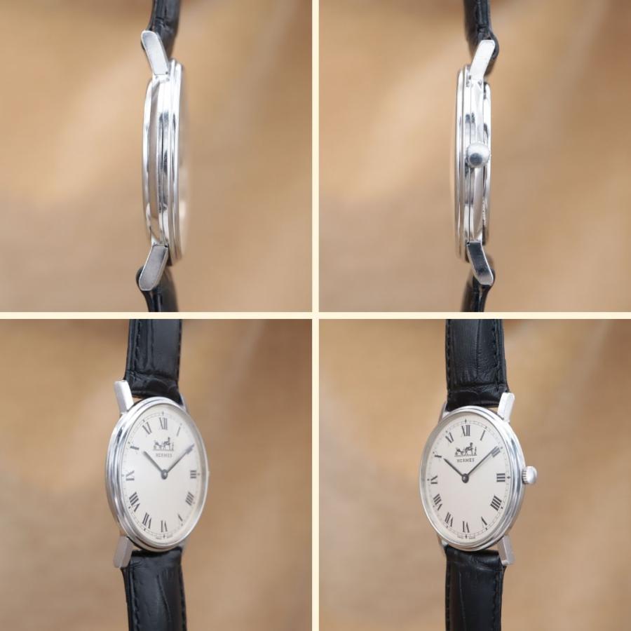 エルメス 馬車 ホース ローマン ラウンド - HERMES Vintage メンズ 手巻き 38mm 点検済 【6ヶ月保証】 CH122 | HERMES | 03