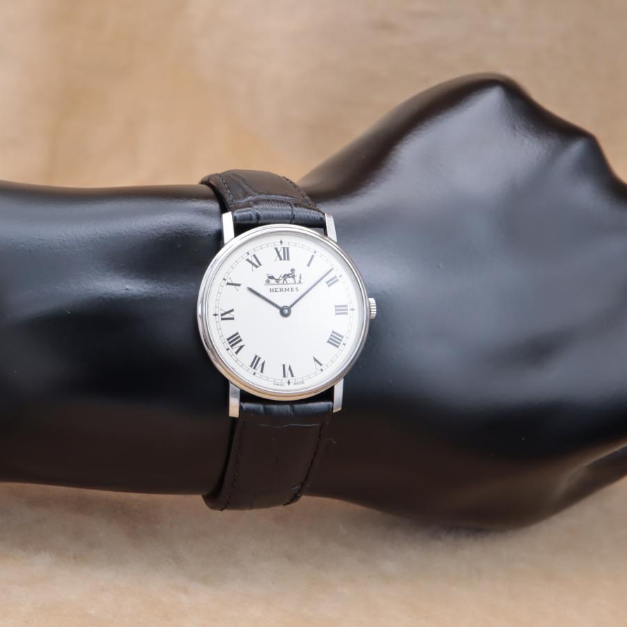 エルメス 馬車 ホース ローマン ラウンド - HERMES Vintage メンズ 手巻き 38mm 点検済 【6ヶ月保証】 CH122 | HERMES | 07