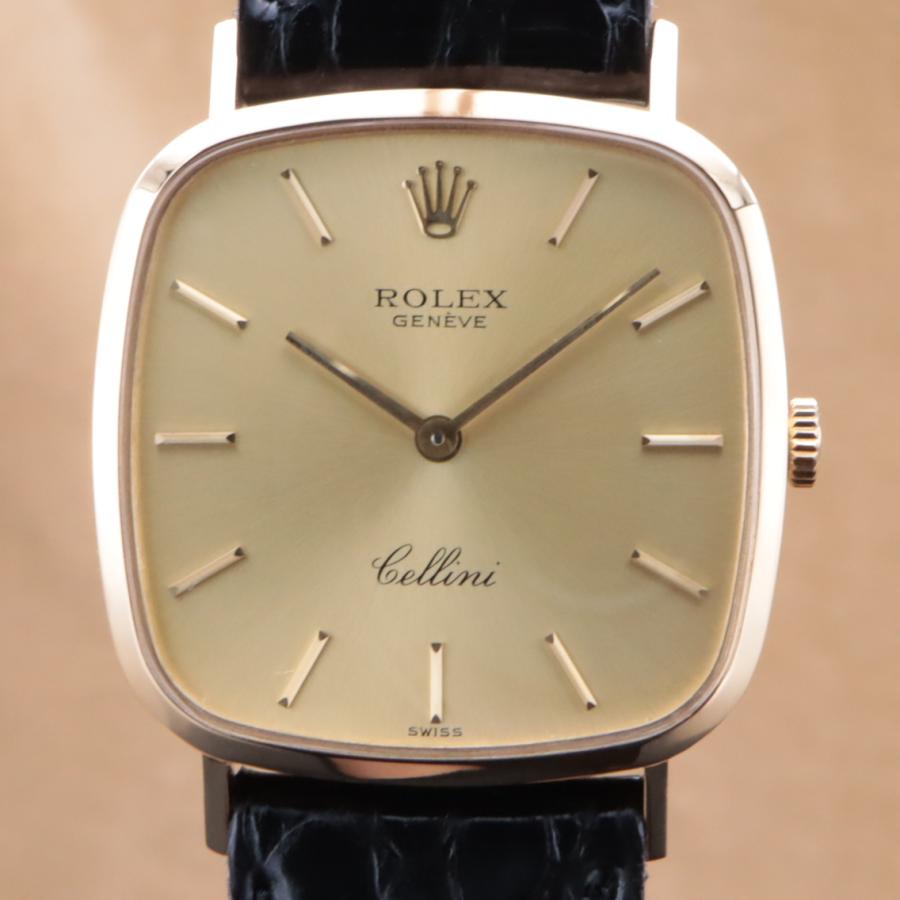 ロレックス チェリーニ 4114 ROLEX Cellini メンズ 手巻き 30mm 1975年製 点検済 仕上済 【6ヶ月保証】 CH158 | ROLEX | 01