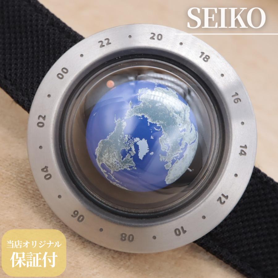 セイコー シンクジアース WN-1 SEIKO Think the Earth メンズ クォーツ 45mm 2004年製 電池交換済 【6ヶ月保証】 CH167 | SEIKO